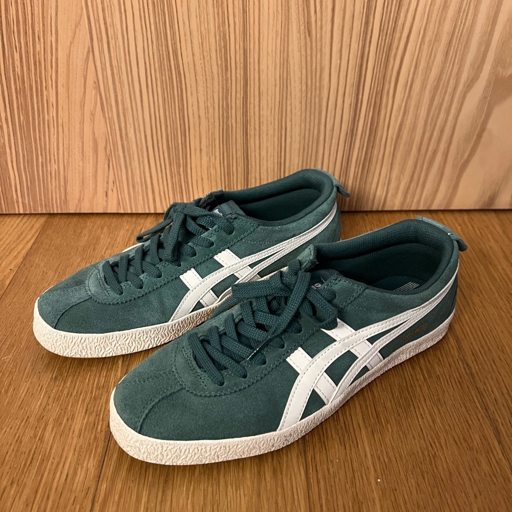 Onitsuka Tiger Mexico Delegation Pine Green Unisex Sneakers